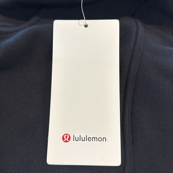 NWT Lululemon All Yours Graphic Logo Hoodie Size 10 Black Holographic - Picture 5 of 6